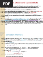 2 Effective and Nominal Rate