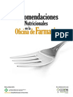 Consejos Nutricionales en Patologias