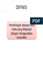 Definisi Tonometri