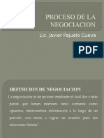 Proceso de La Negociación