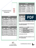 Calendario Examenes Extemporaneos Ene-Abr 2015