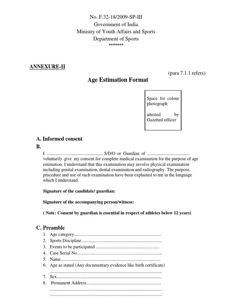 Age Verification Form PDF Medical Specialties Clinical Medicine