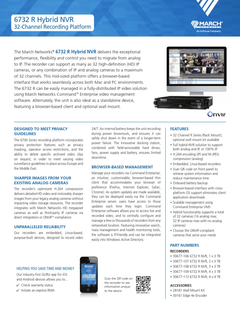 6700 Series NVR 32 Channel | PDF | Web Application | Google Chrome