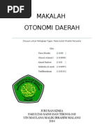 Makalah Otonomi Daerah Doc