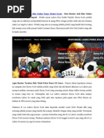 Download Daftar Main Taruhan Bola Online Tanpa Modal Gratis by AsiaBetKing SN253735406 doc pdf