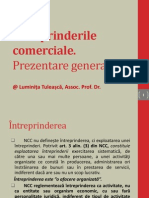 Ntreprinderile Comerciale - Prezentare General