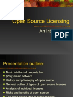 Open Source Licensing Powerpoint Presentation