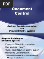 Document Control