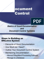 Document Control