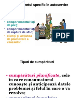 Comportamentul Specific in Autoservire