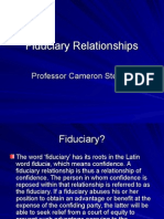 Fiduciary Obligations