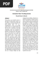 Automatic Solar Tracking System PDF