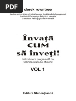Rowntree Derek Invata Cum Sa Inveti