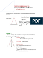 Triunghiul Isoscel