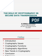 The Role of Cryptography in Secure Data Transmission