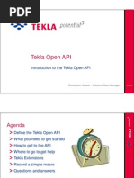 Tekla Open API