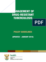 MDR TB Clinical Guidelines Updated Jan 2013