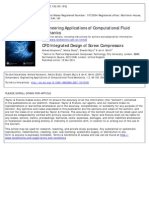 Engineering Applications of Computational Fluid Mechanics