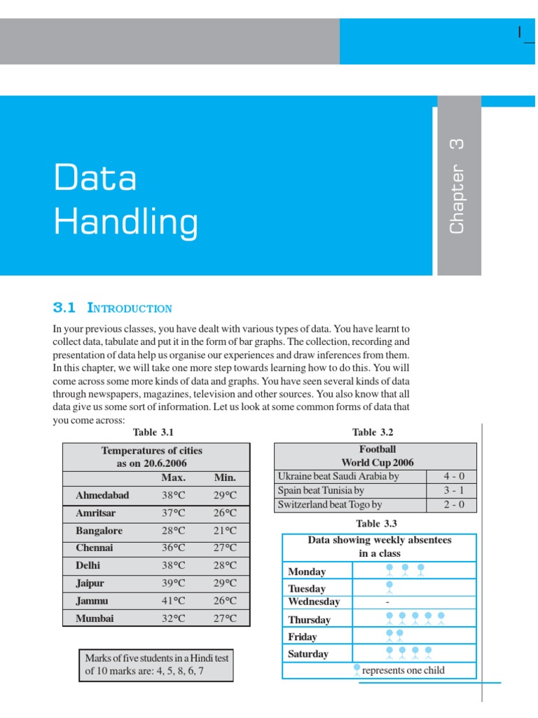 Data Handling PDF