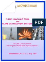 Flare Knockout Drum and Flare Gas Recovery