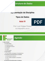 Aula01 ApresentaçãoTiposDeDados PDF