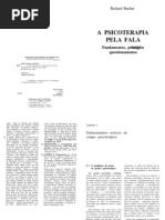 A Psicoterapia Pela Fala