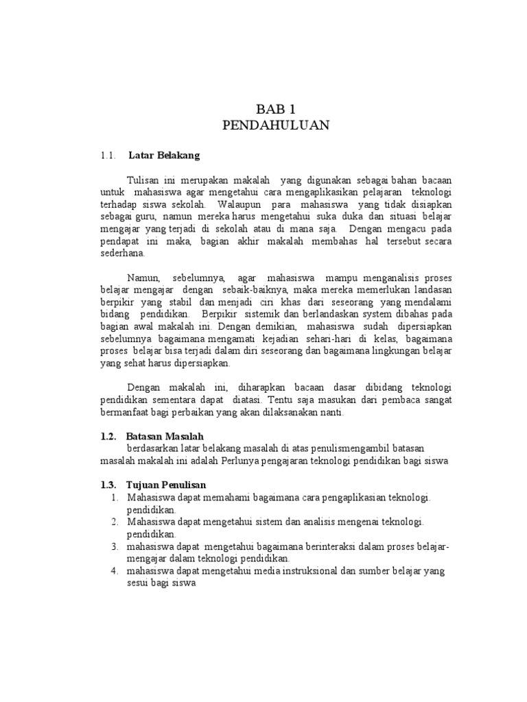 Makalah Pengantar Pendidikan