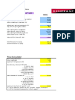 Flow Calculator