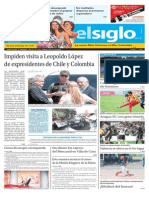 Edicion Impresa Diario Elsiglo 26-01-2015