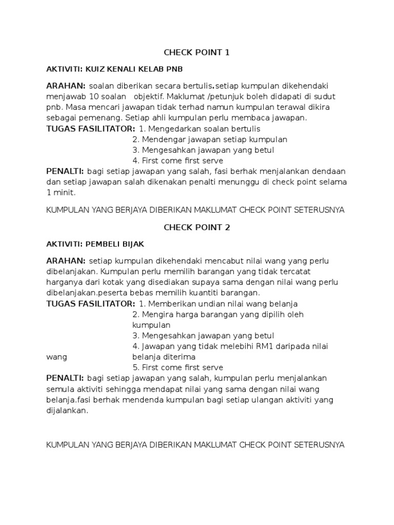 Check Point 1 | PDF