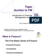1- Introduction to Corporate Finance