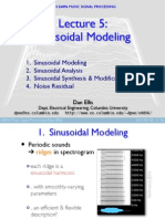 Sinusoidal Modeling