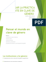 Pensar La Práctica Docente en Clave de Género