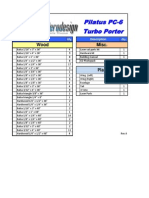 Pilatus PC-6 Turbo Porter: Wood Misc