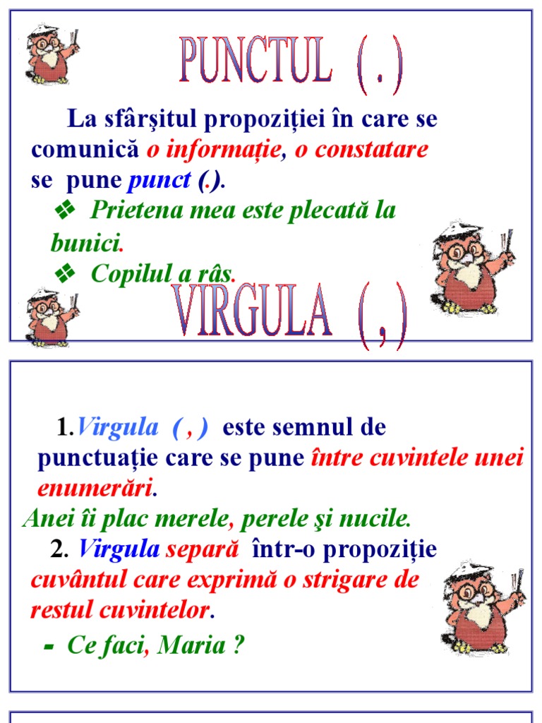 Semnele de Punctuatie