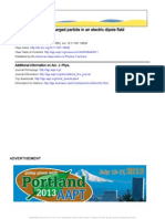 Circular Motion of A Charged Particle in An Electric Dipole Field PDF