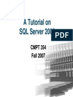 SQL Server 2005 Tutorial