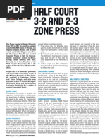 Half Court 3-2 and 2-3 Zone Press: Fiba Europe