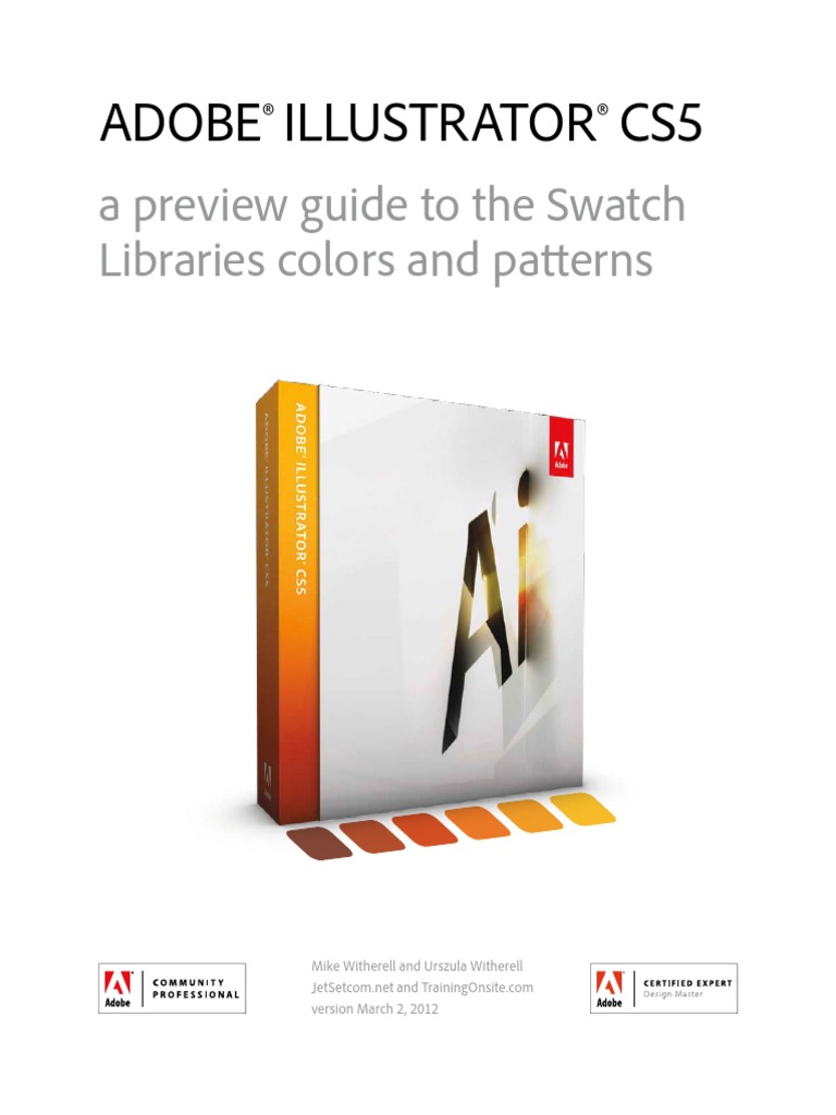 Illustrator CS5 Swatches 2012-03-02 | PDF | Adobe Illustrator | Drink