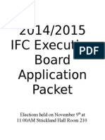 2014 2015 IFC Executive Board Application 1