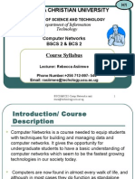 1BSCS2 Computer Networks Syllabus