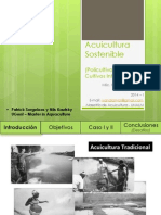 Acuicultura Sostenible: Policultivos y Cultivos Integrados
