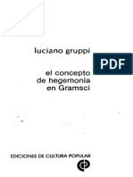 Luciano Gruppi - El concepto de hegemonía en Gramsci