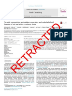 Retracted: Food Chemistry