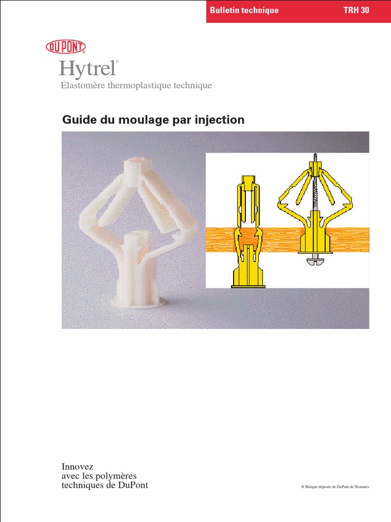 Injection Des Élastomères | PDF | Thermoplastique | Piston