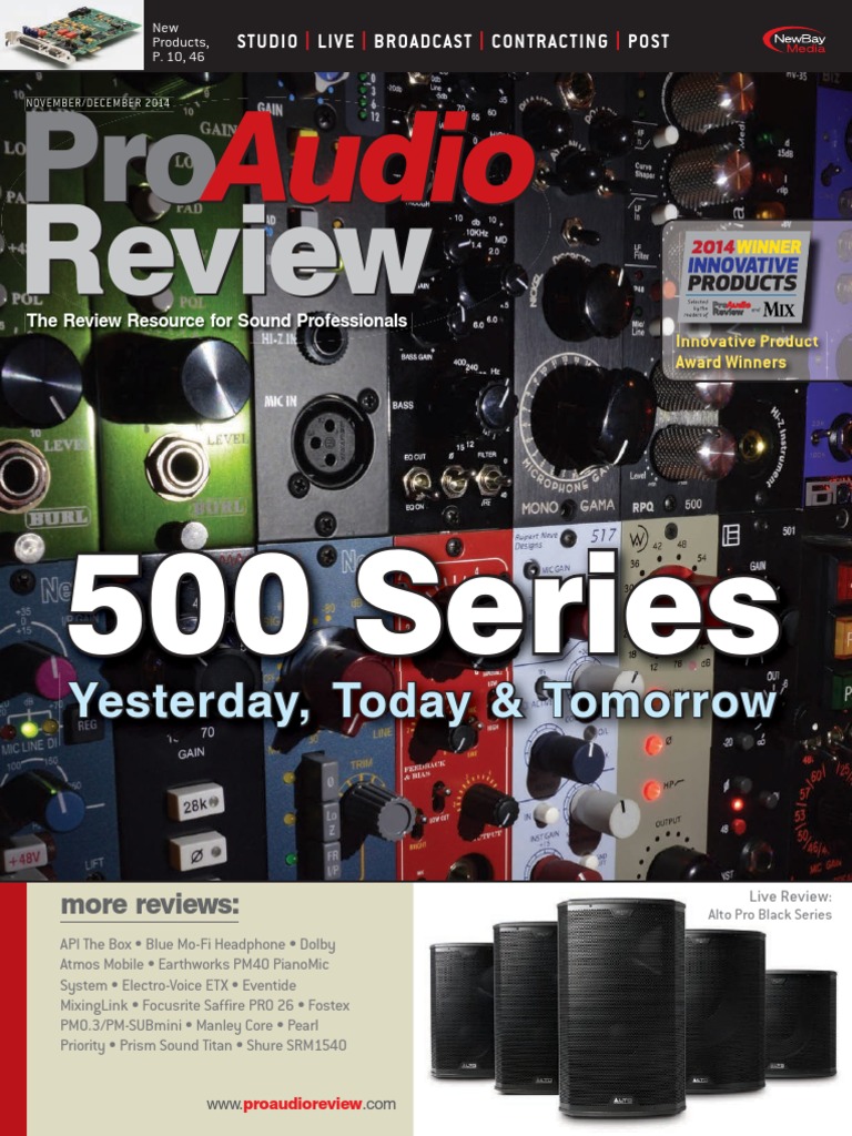 Pro Audio Review: Nov-Dec 2014 Highlights | PDF | Microphone | Headphones