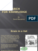 The Search For Knowledge: by David Benjamin