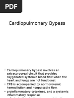 Cardiopulmonary Bypass