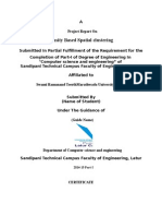 Density Based Spatial Clustering: 2014-15 Part-I