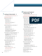 Theories and Treatment of Abnormality 22: Preface XV